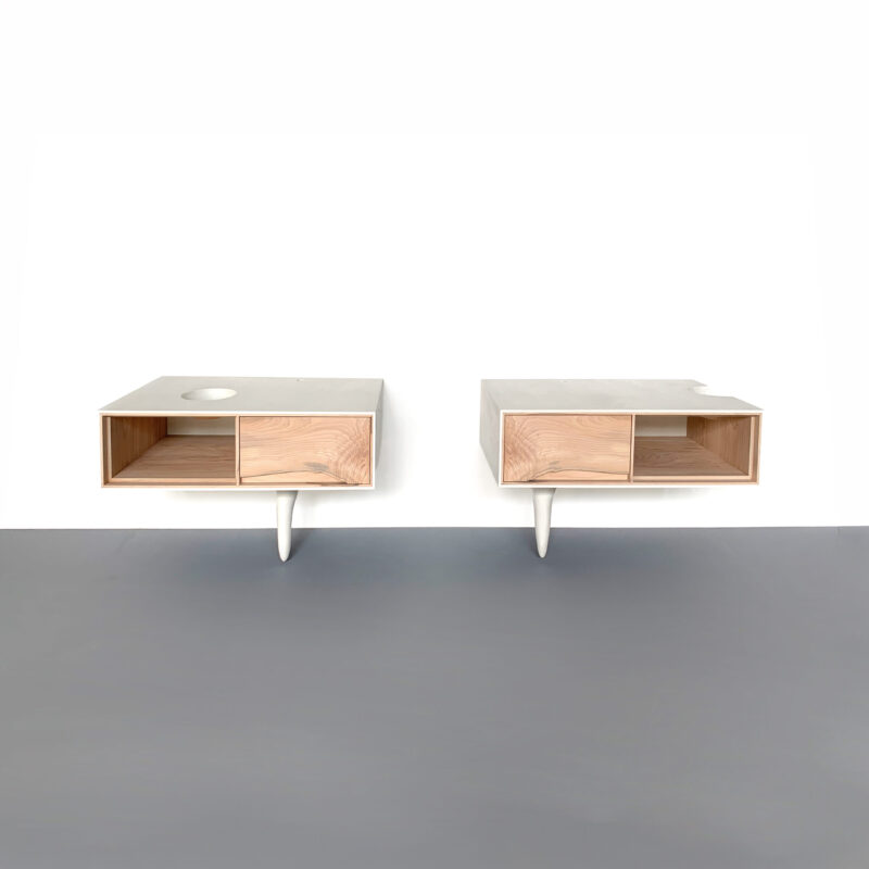 OUTSIDE IN Side Tables – Wall Mounted
