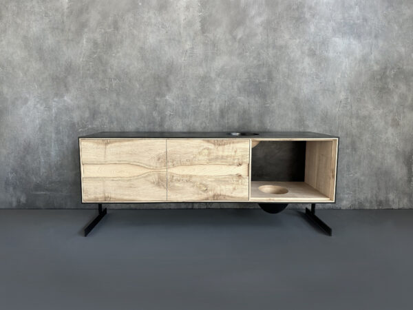 OUTSIDE IN Credenza – Metal Legs – 72”