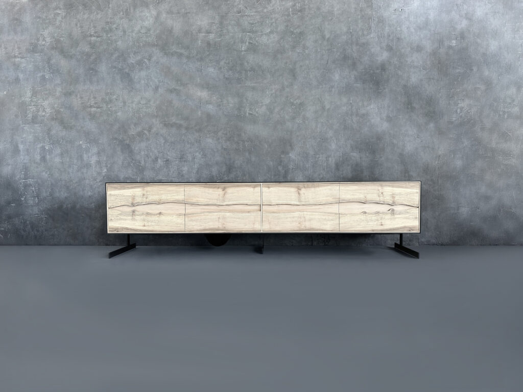 OUTSIDE IN Credenza - Metal Legs - 108''