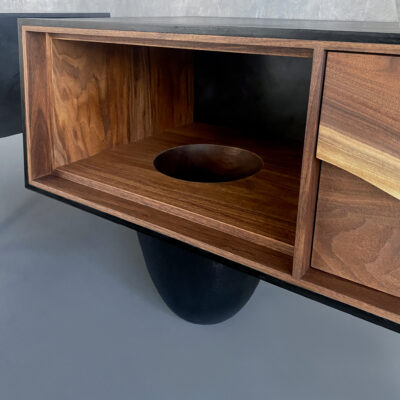 OUTSIDE IN Side Tables – Wood Legs