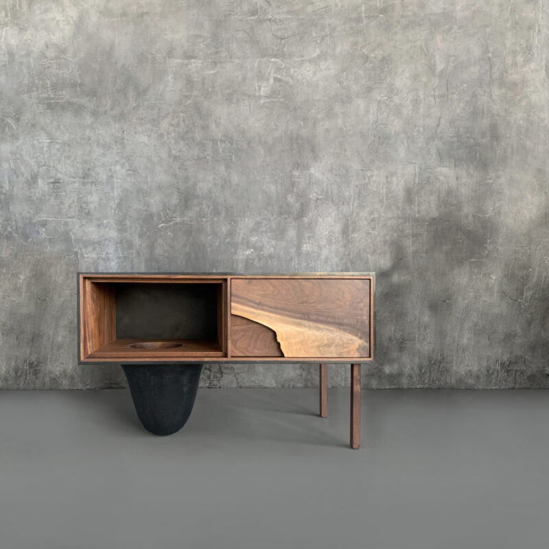 OUTSIDE IN Side Tables – Wood Legs