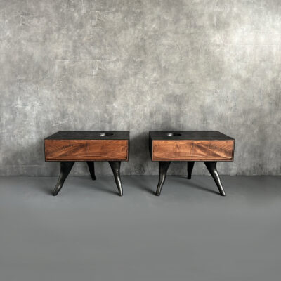 OUTSIDE IN Side Tables - Concrete Legs