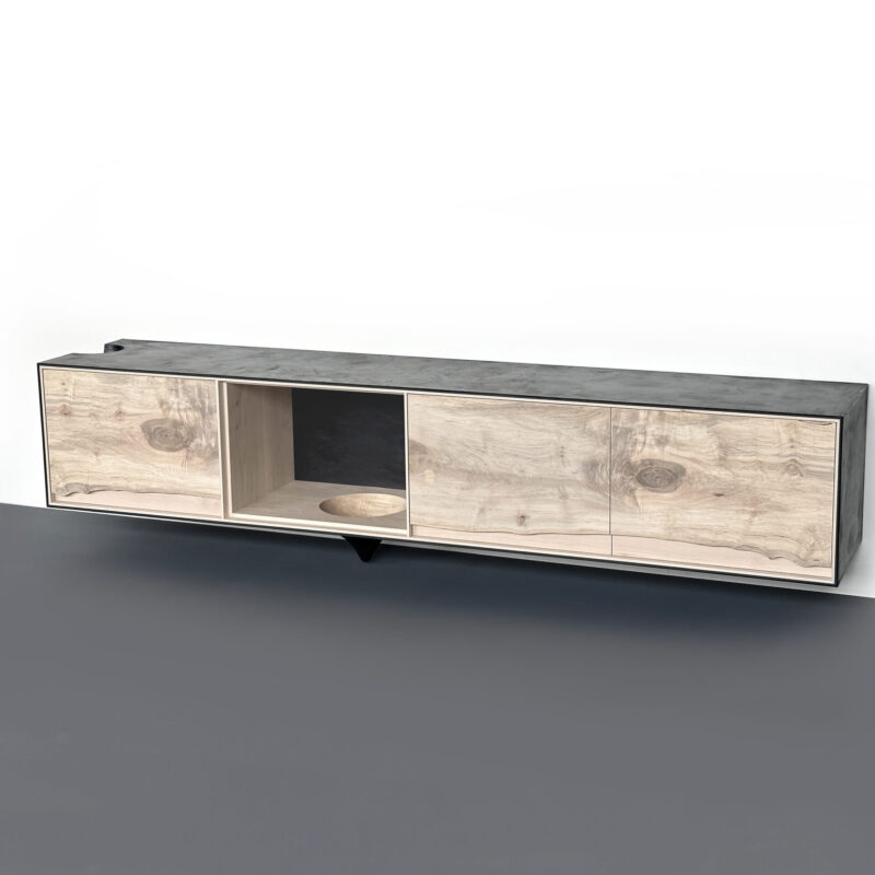 OUTSIDE IN Credenza – Wall Mounted – 96”