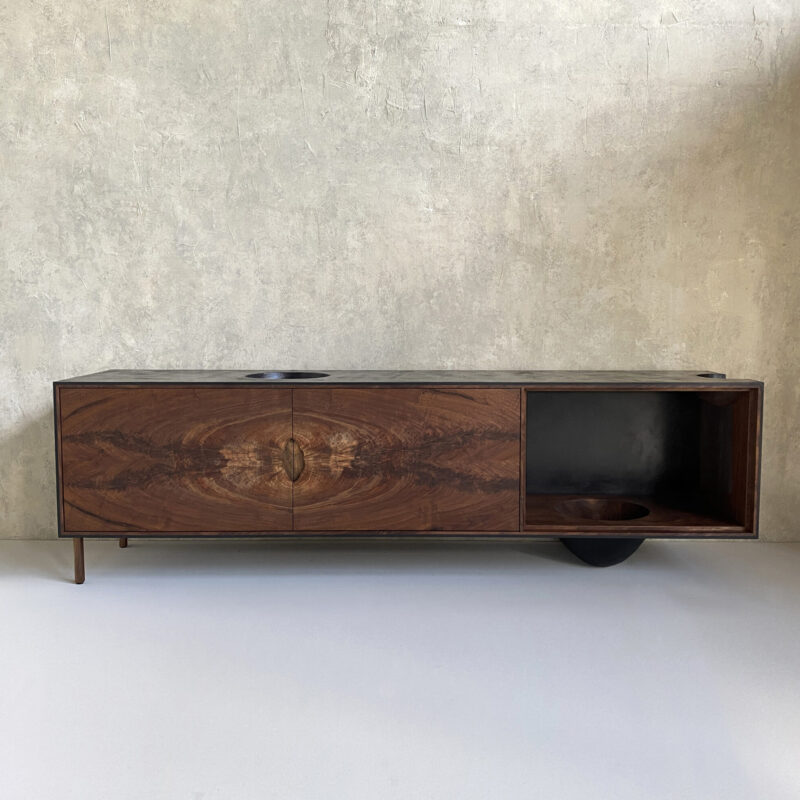 OUTSIDE IN Credenza – Wood Legs – 80”