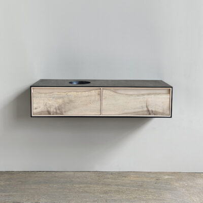 OUTSIDE IN Console in Maple - Wall Mounted