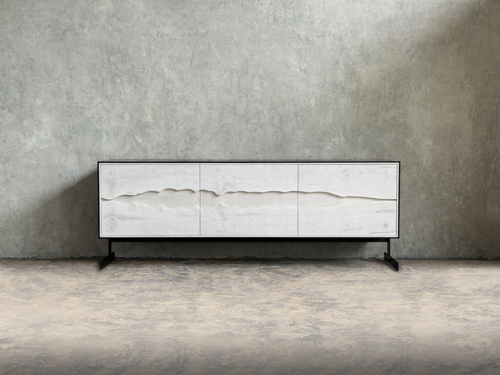 OUTSIDE IN Credenza - Metal Legs - 70''