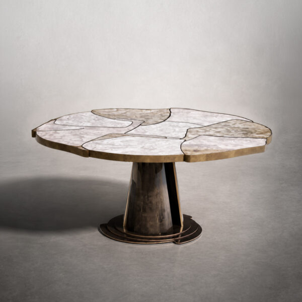 Chara Lily Round Dining Table
