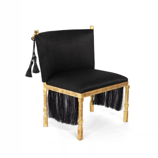 Horsehair Chair No. 1 - 20K Gold Leaf Finish