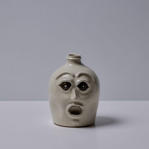 Chuck Colliflower's Face Jug by Jason Luck