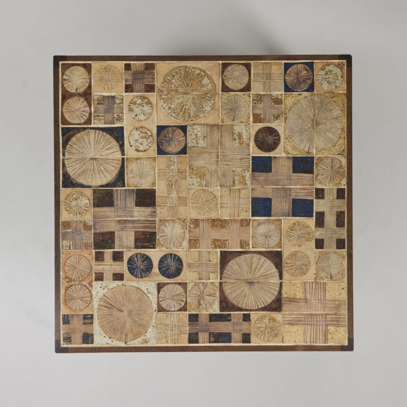 Ceramic Tile Cocktail Table by Tue Poulsen and Erik Wørts