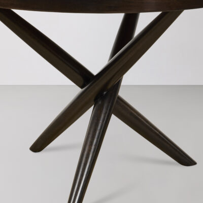Ebonized Tripod Table by T.H. Robsjohn-Gibbings for Widdicomb