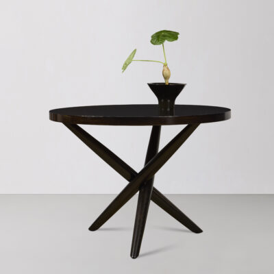 Ebonized Tripod Table by T.H. Robsjohn-Gibbings for Widdicomb