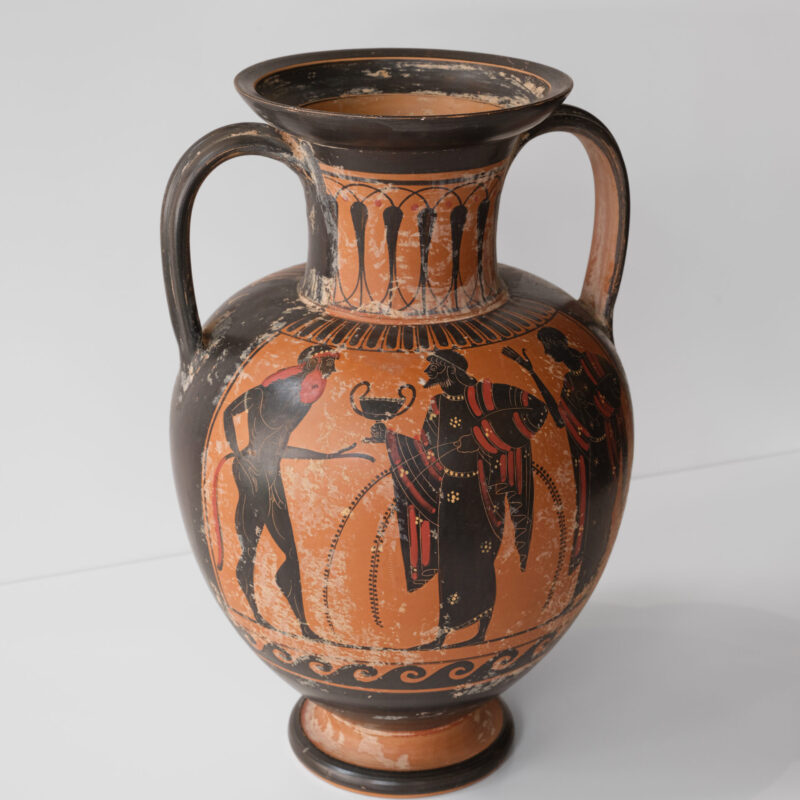 Grand Tour Attic-Style Neck Amphora