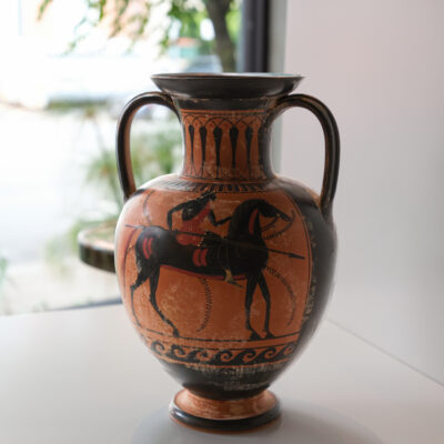Grand Tour Attic-Style Neck Amphora