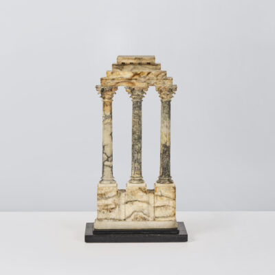Grand Tour Sculpture Temple of Castor and Pollux