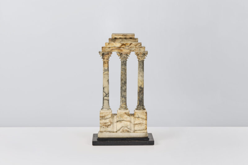 Grand Tour Sculpture Temple of Castor and Pollux
