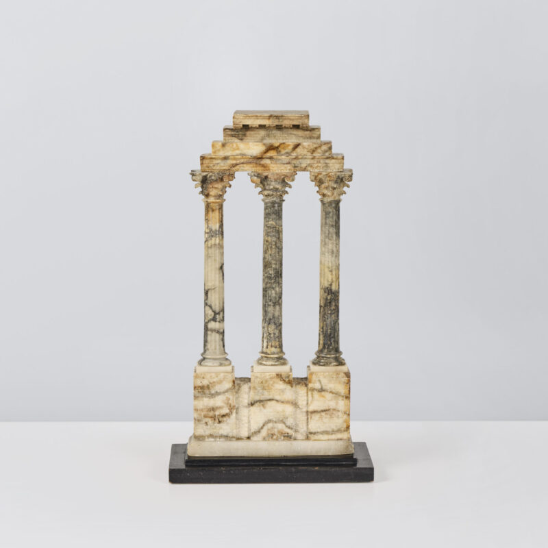 Grand Tour Sculpture Temple of Castor and Pollux