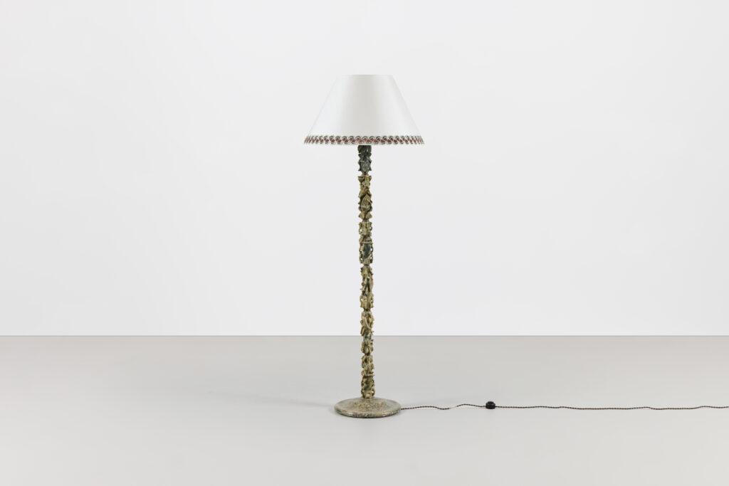Grotto Carved-Onyx Floor Lamp