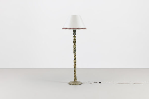 Grotto Carved-Onyx Floor Lamp
