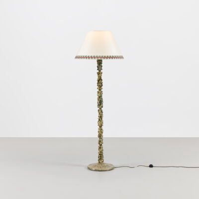 Grotto Carved-Onyx Floor Lamp