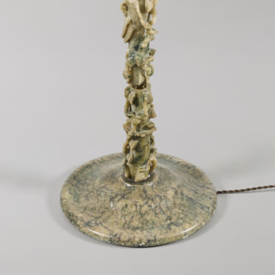Grotto Carved-Onyx Floor Lamp