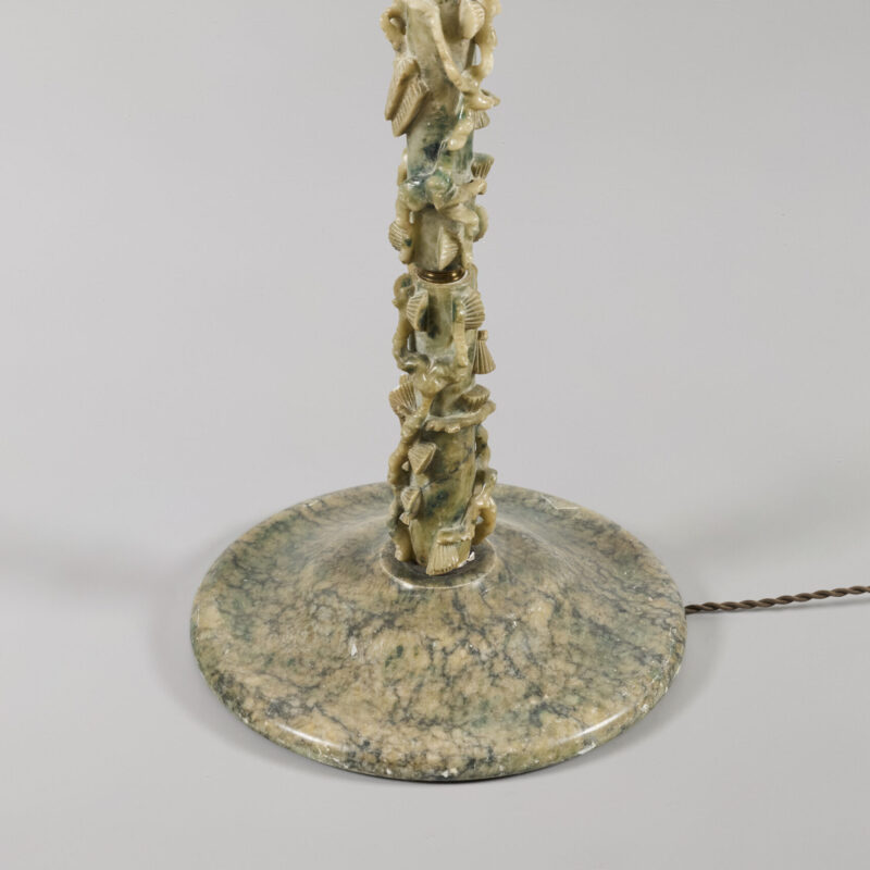 Grotto Carved-Onyx Floor Lamp
