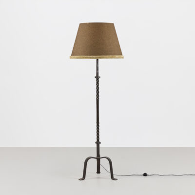 Seville Wrought-Iron Torchère Floor Lamp