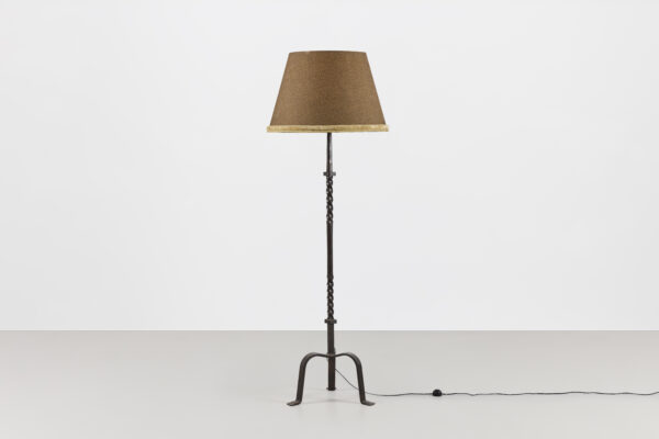 Seville Wrought-Iron Torchère Floor Lamp