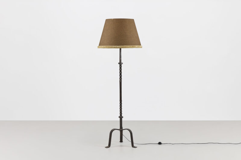 Seville Wrought-Iron Torchère Floor Lamp