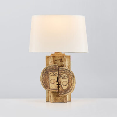 Soleil Table Lamp by Roger Capron & Jean Derval