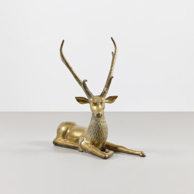 The Hart Brass Sculpture by Sarreid