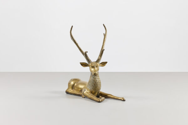 The Hart Brass Sculpture by Sarreid