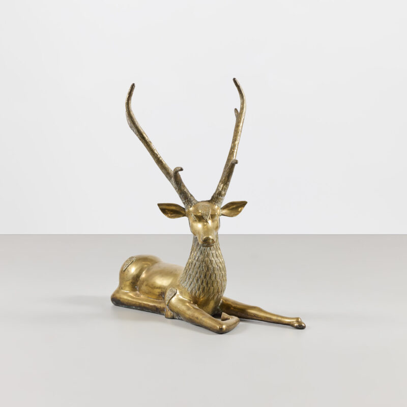The Hart Brass Sculpture by Sarreid