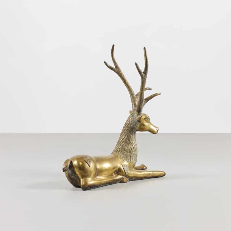 The Hart Brass Sculpture by Sarreid