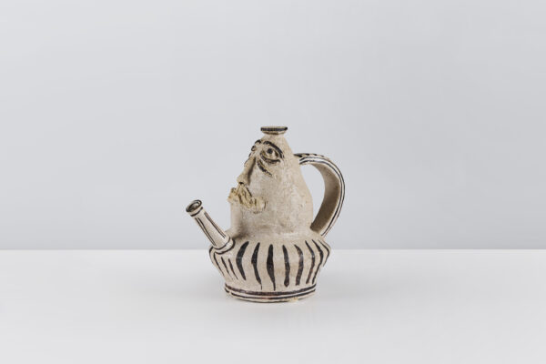 ‘Versatoio con Volto’ (Ceramic Pourer with Face) by Federico Melis