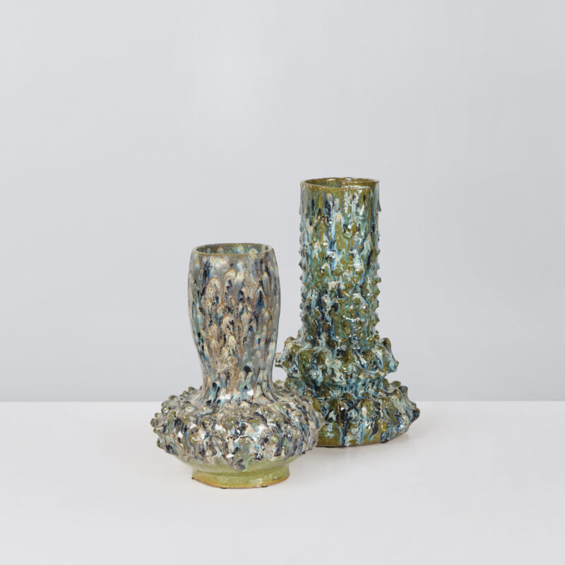 Vessel VIII in Verdigris Celadon