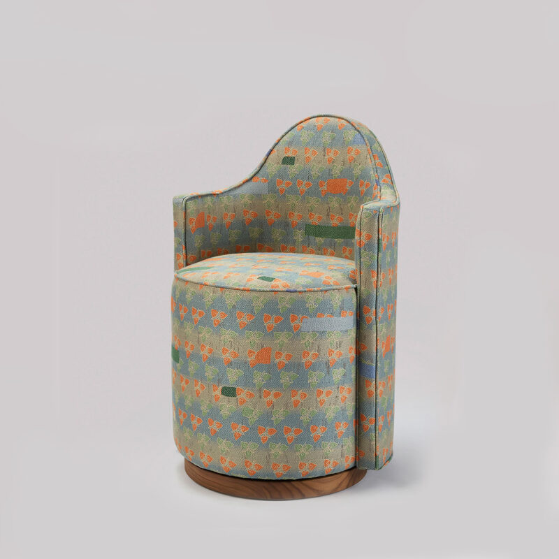 Chess Swivel Chair