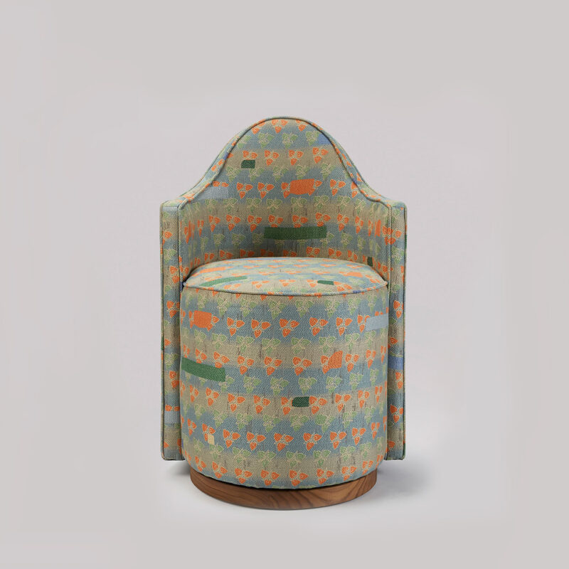 Chess Swivel Chair