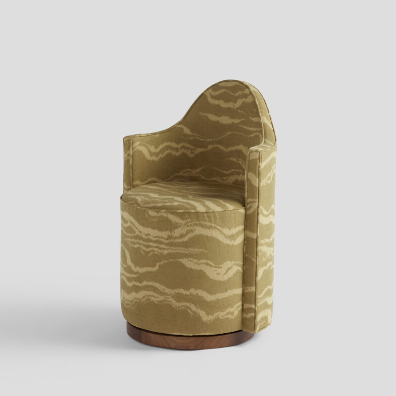 Chess Swivel Chair