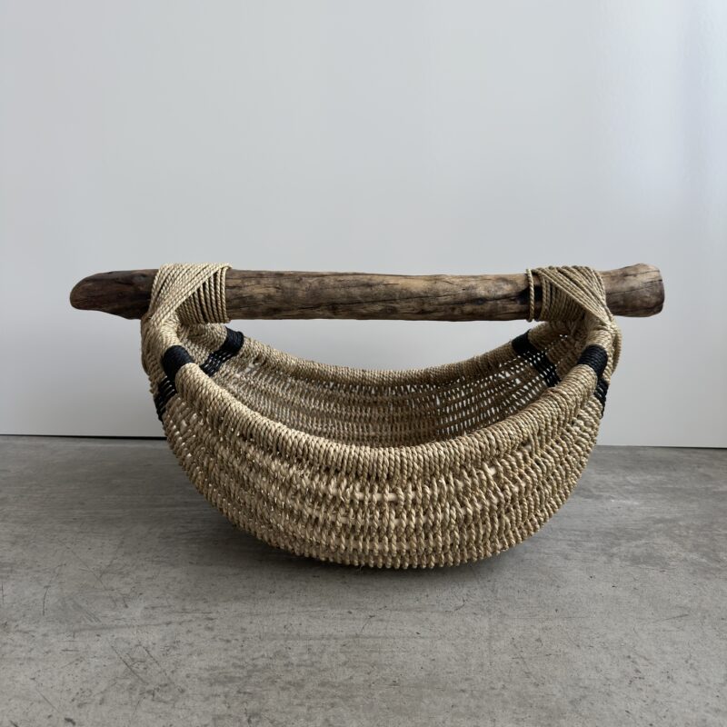 California Driftwood Basket A41