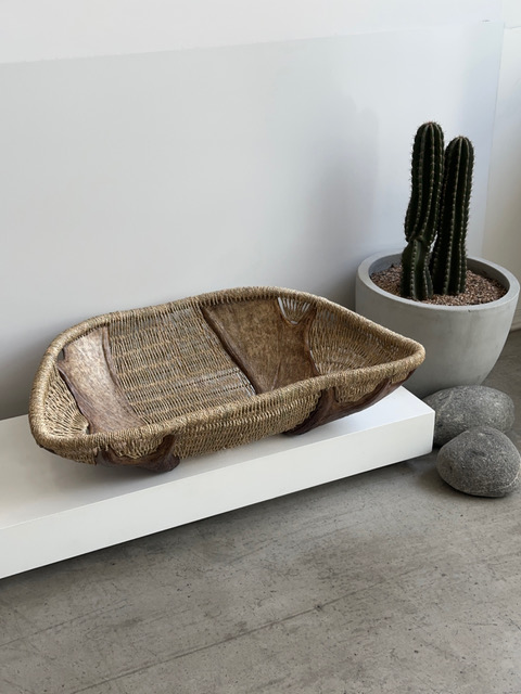 Shed Moose Antler Set Basket A38