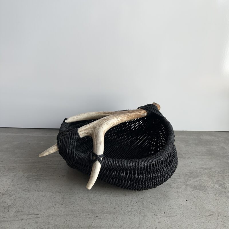 Shed Elk Antler Basket A40