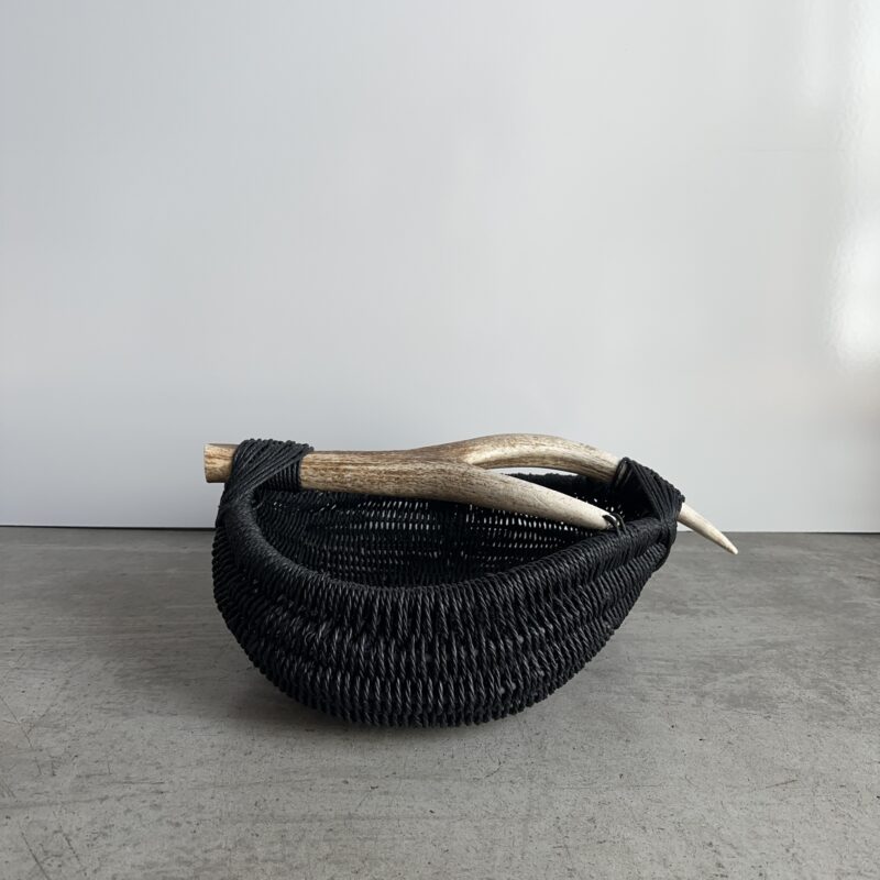 Shed Elk Antler Basket A40