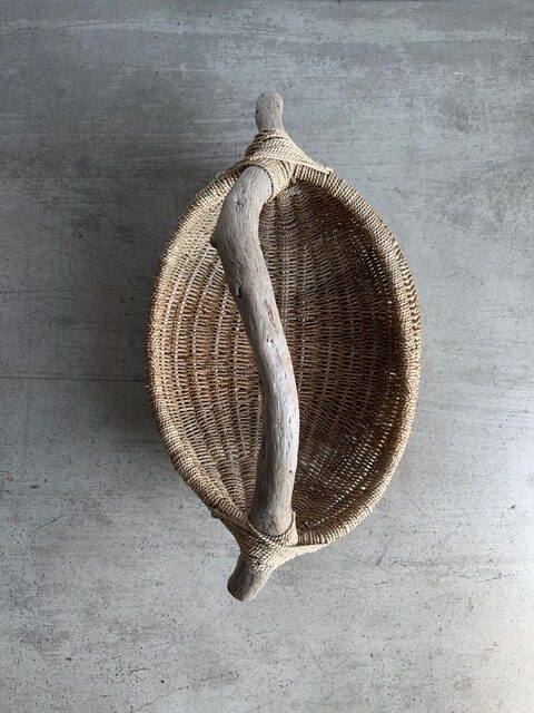 California Driftwood Basket A42