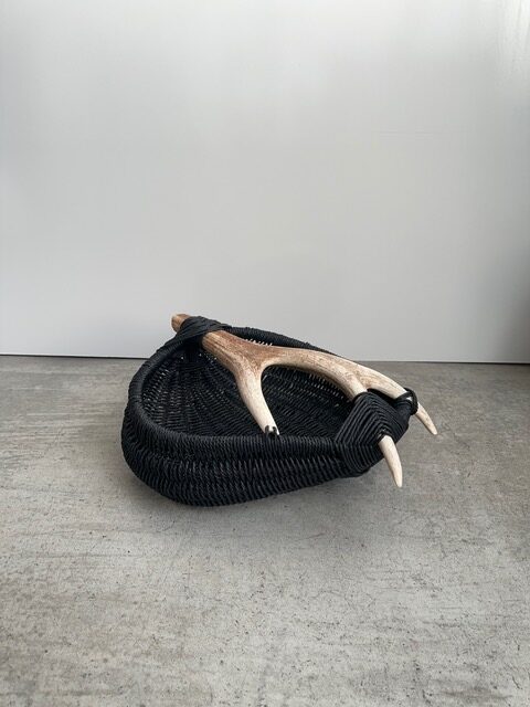 Shed Elk Antler Basket A40