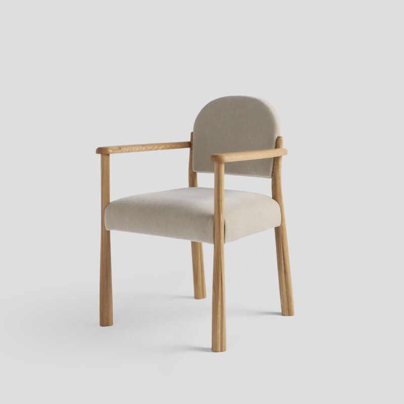 Kudu Carver Dining Chair - Natural Oak