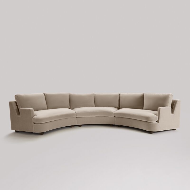 Sculpted Arc Sofa