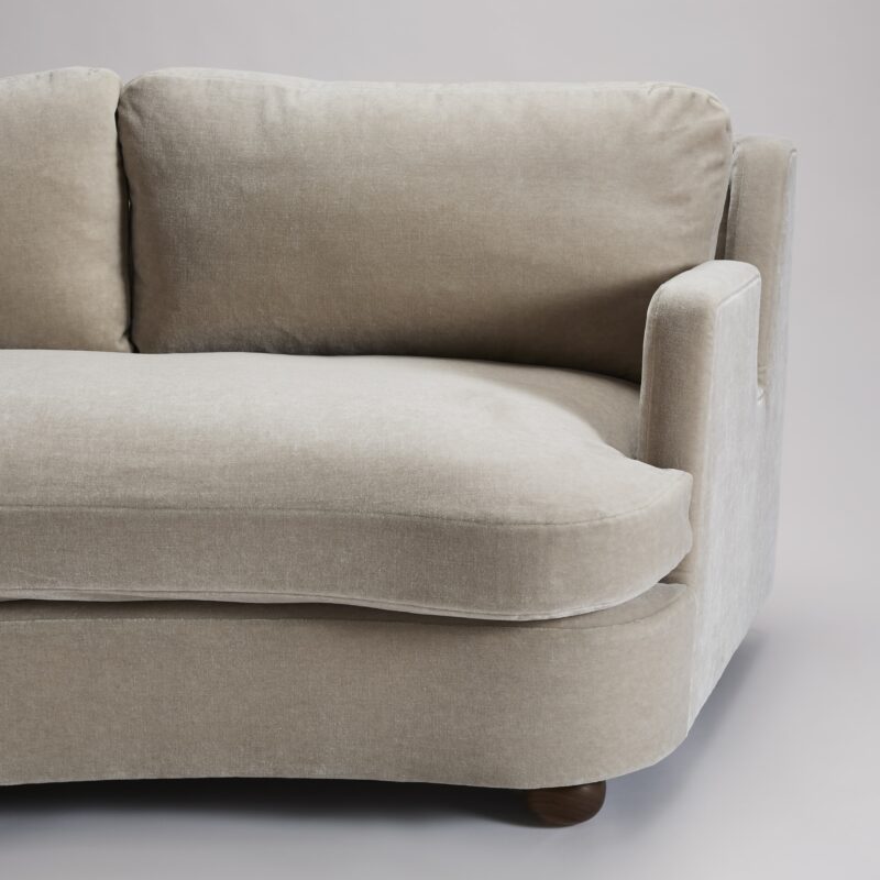 Sculpted Arc Sofa