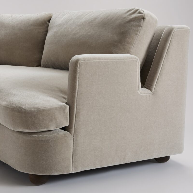 Sculpted Arc Sofa