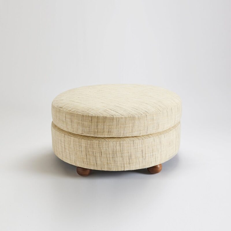 Sculpted Ottoman